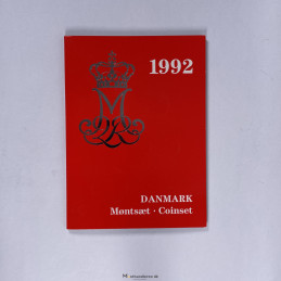 Danmark Møntsæt | 1992